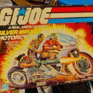 Rared Gi Joe Silver Mirage
